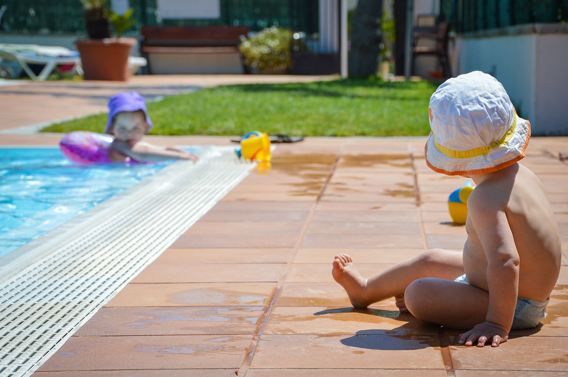 Zona acolchada para niños