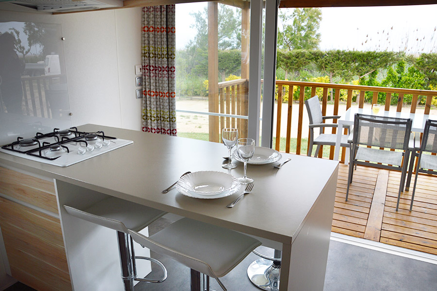 Mobilhome Llevant - Camping La Gaviota