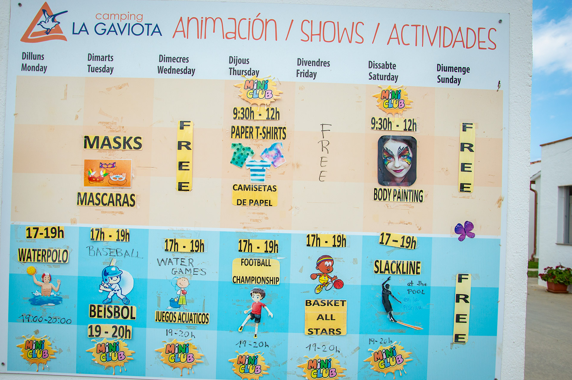 Actividades para niños