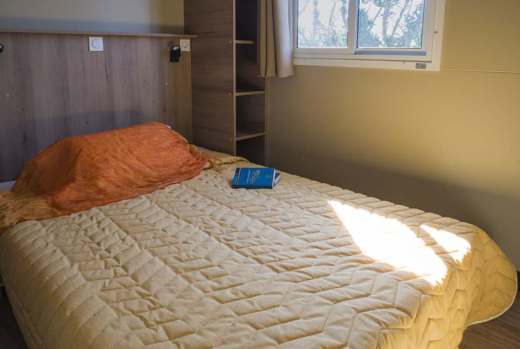 habitación doble bungalow camping La Gaviota