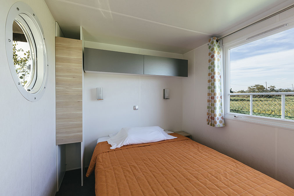 Habitación doble mobilhome Xaloc, Camping La Gaviota