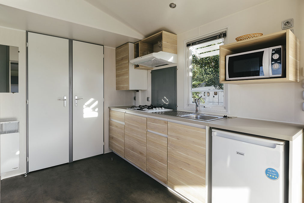 Mobilhome Xaloc, cocina