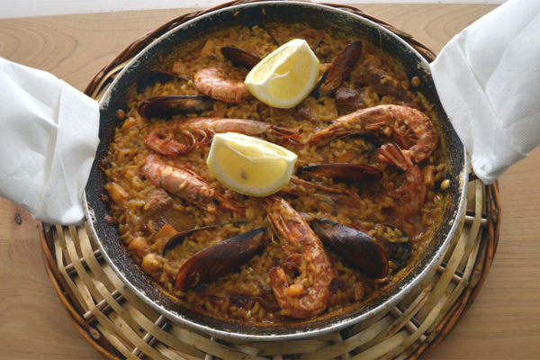 Paella restaurant La Gaviota Sant Pere Pescador